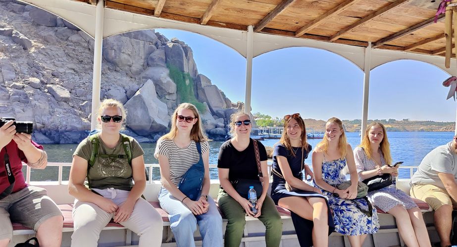 Aswan met Felucca boot Aswan met Felucca boot